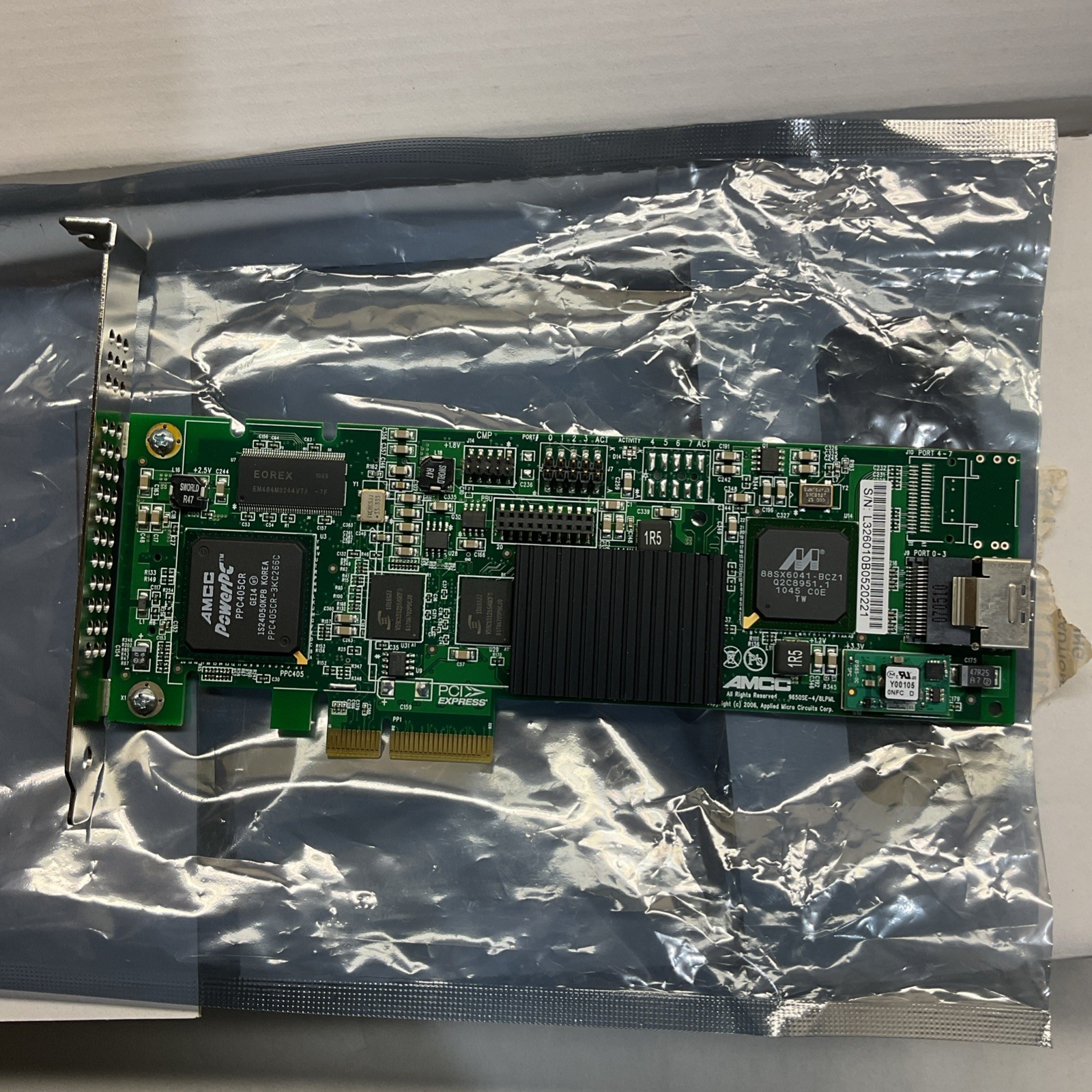 LSI 3ware 9650SE-4LPML SATA II 3 Gbps RAID Controller Card OPEN BOX
