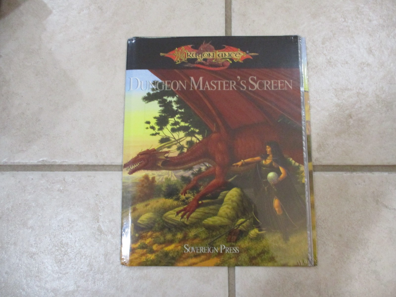 D&D D20 WOTC Dragonlance Dungeon Master's Screen SW