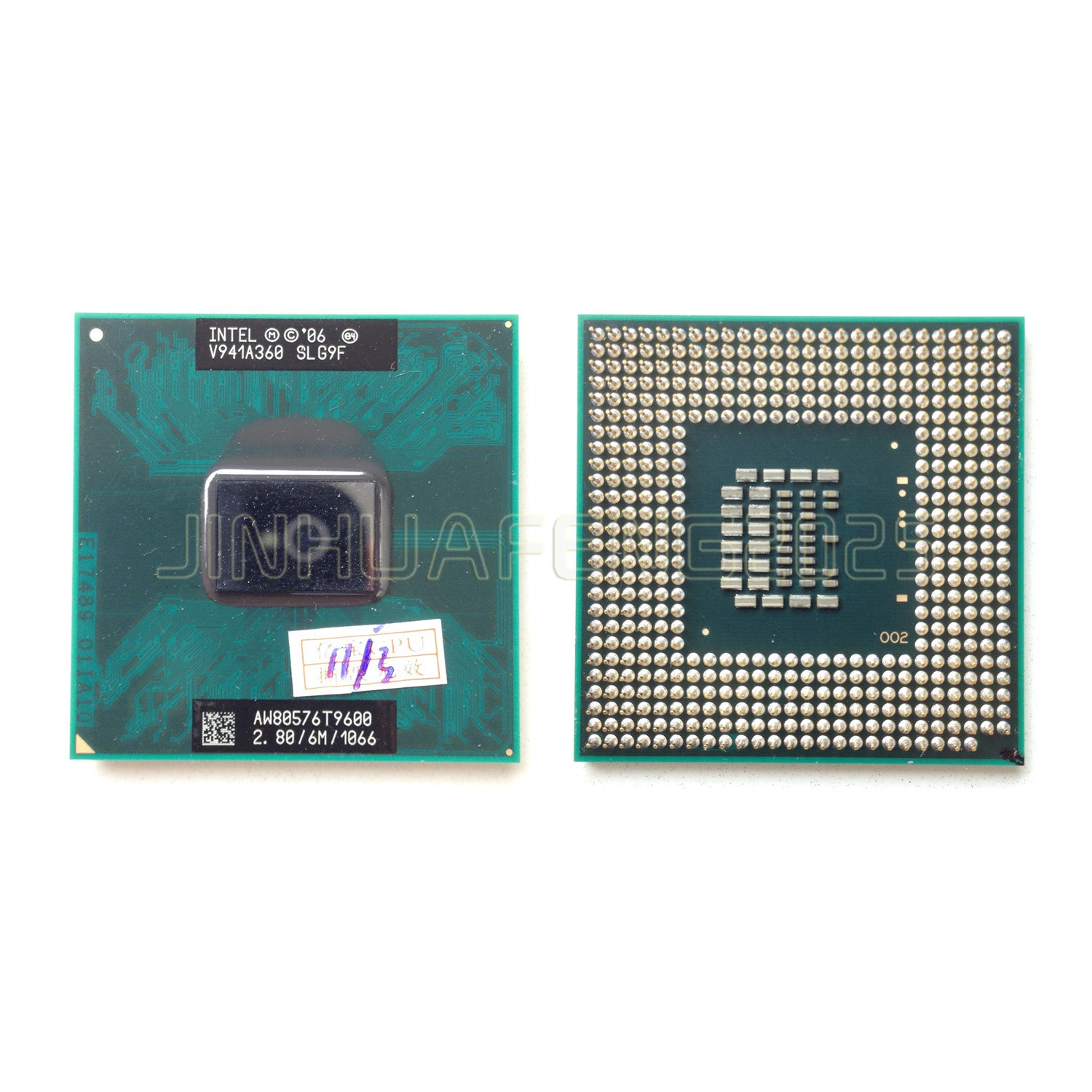 Intel Core 2 Duo Mobile T9600 2.8GHz 1066 MHz 6M SLG9F Laptop CPU Processor