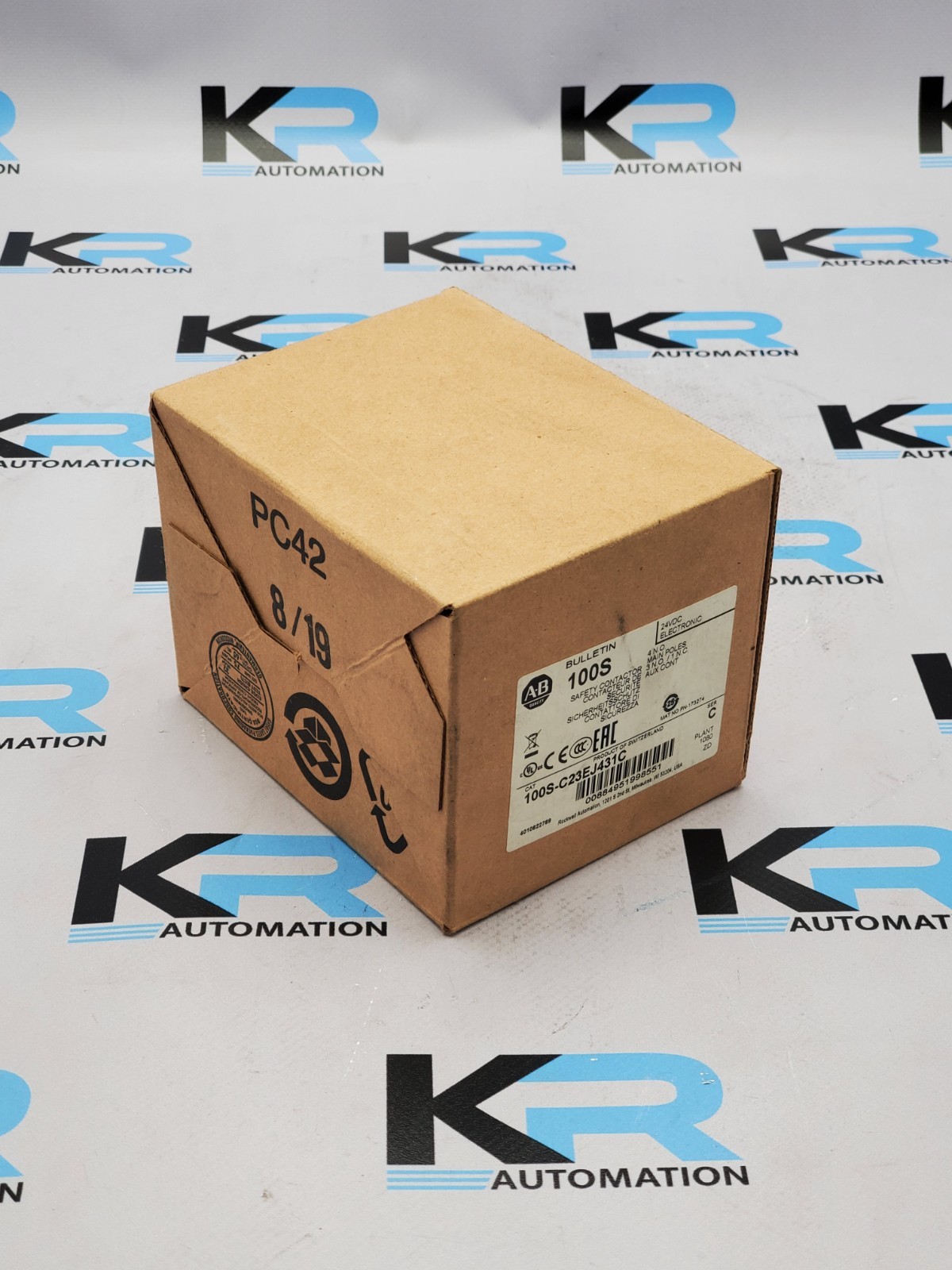 Surplus Pre-Owned Allen Bradley 100s-C23EJ431C Safety Contactor 4 Pole