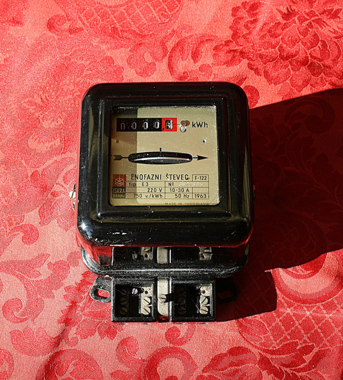 Enel 1963 Single Phase Electric Meter
