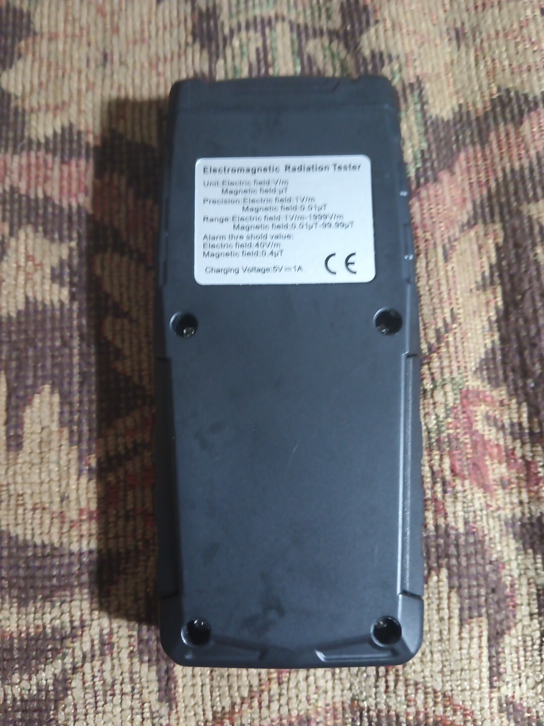 ERICKHILL EMF Meter Rechargeable Digital Electromagnetic Field Radiation Detect