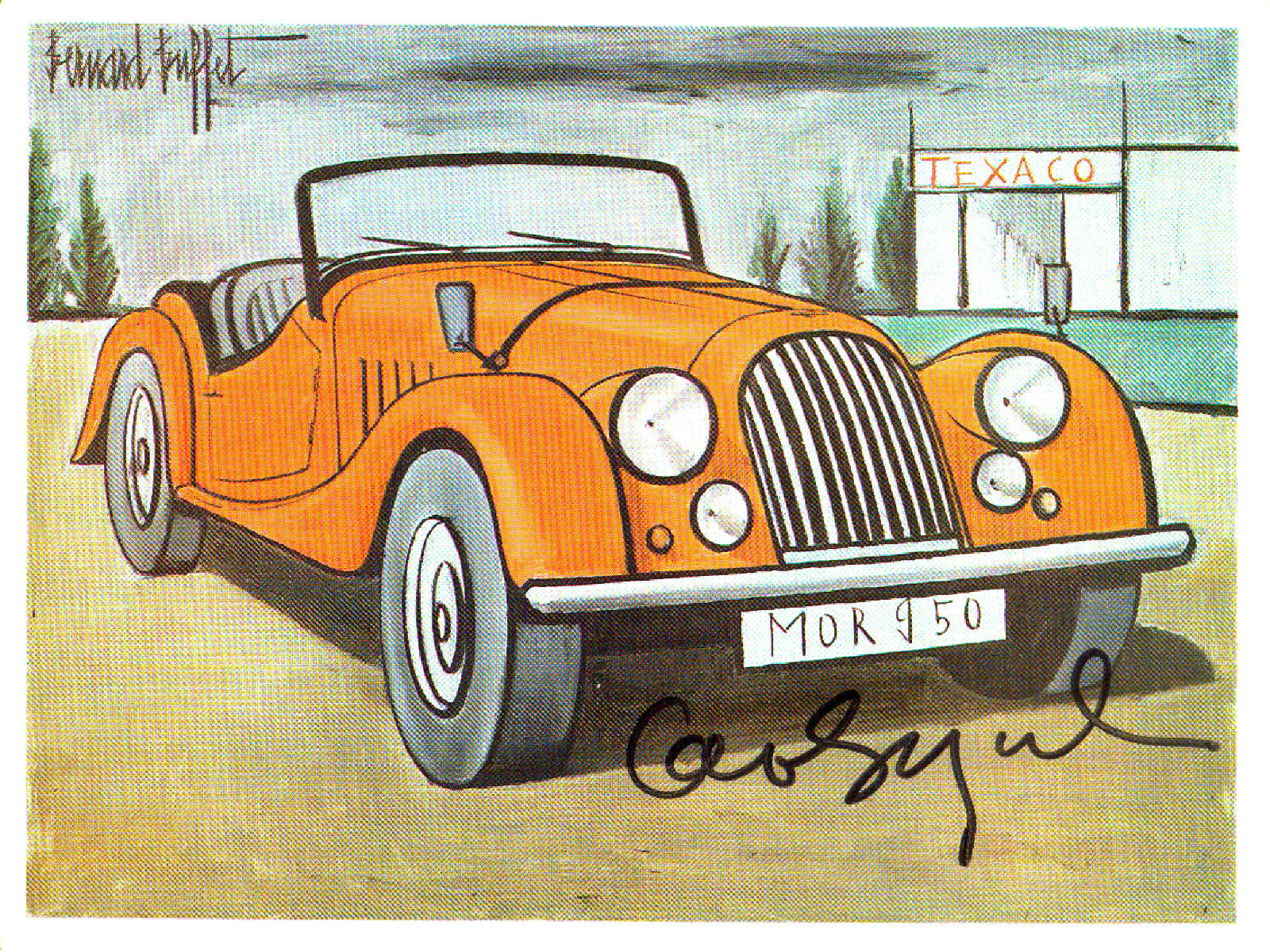 GEORGE SEGAL (+2000) - Artist & Sculptor - Pop Artist - Autograph Gallery Card