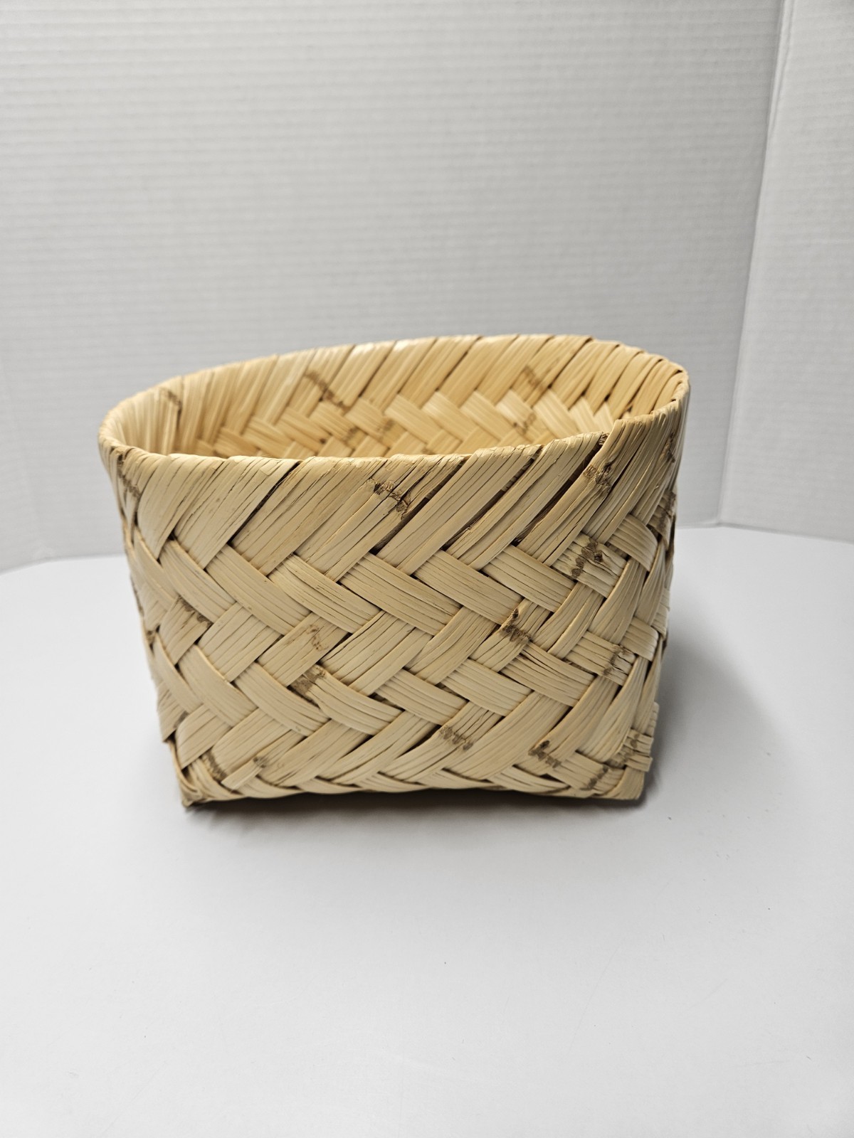 Round Carrizo Basket For Tortillas