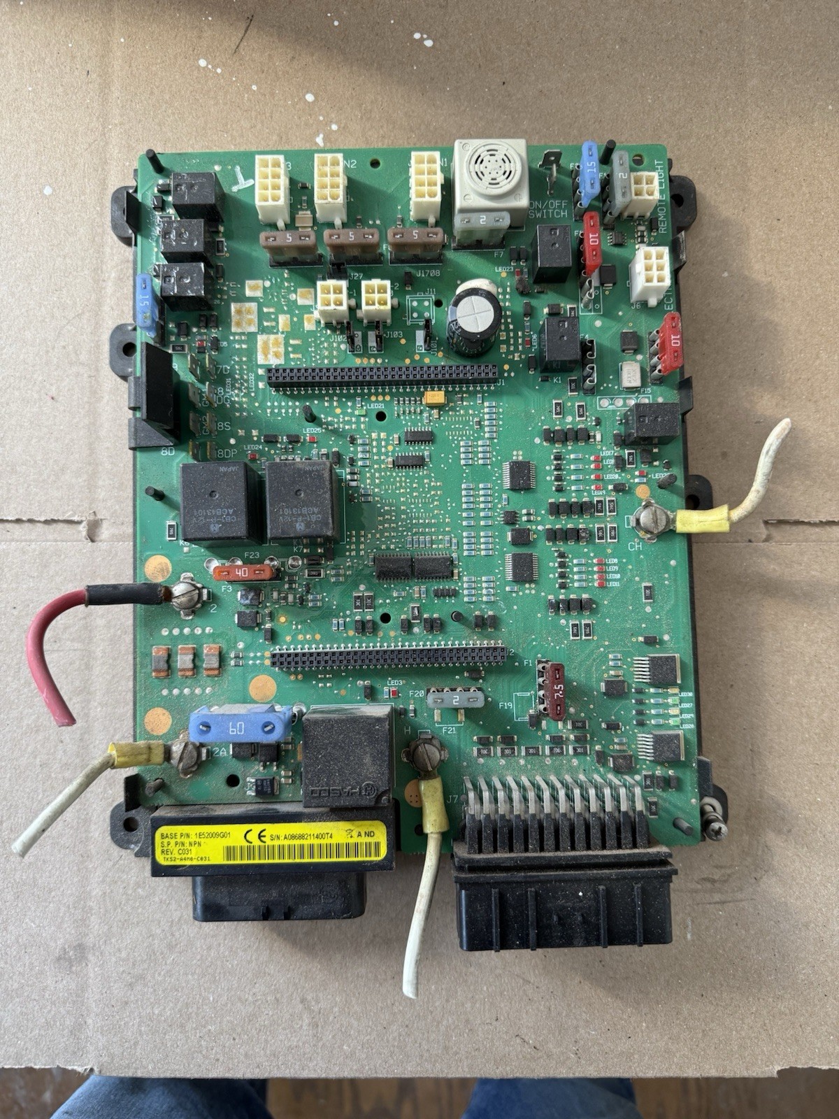 Thermo King Interface Motherboard P/N 1E52009G01 NPN