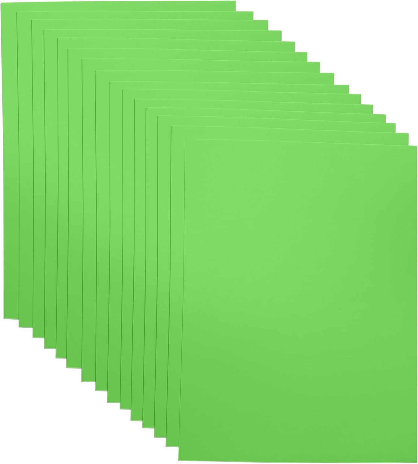 Light Green EVA Foam Sheets for Crafts, 9 X 12 Inch, 2Mm Thickness, 15 Pack – Id
