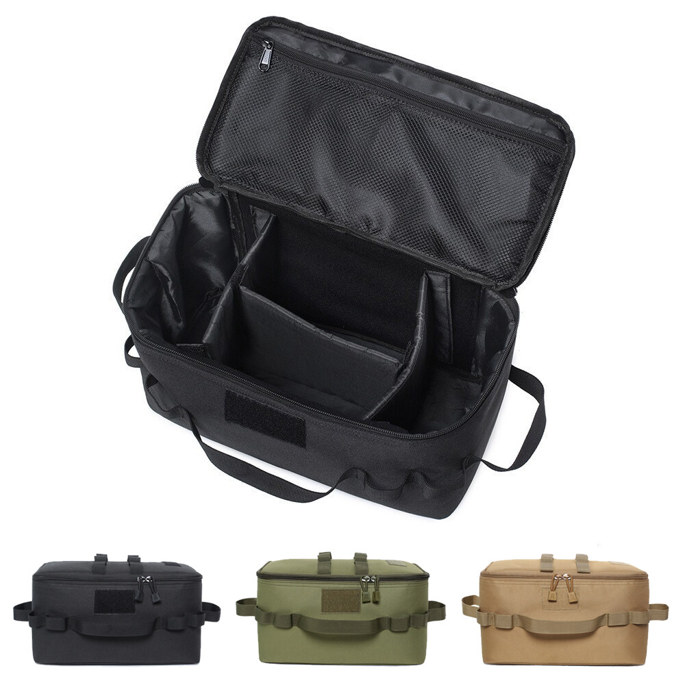 Tactical Camping Storage Bag Portable Utility Tote Bag Cookware Trunk Organizer