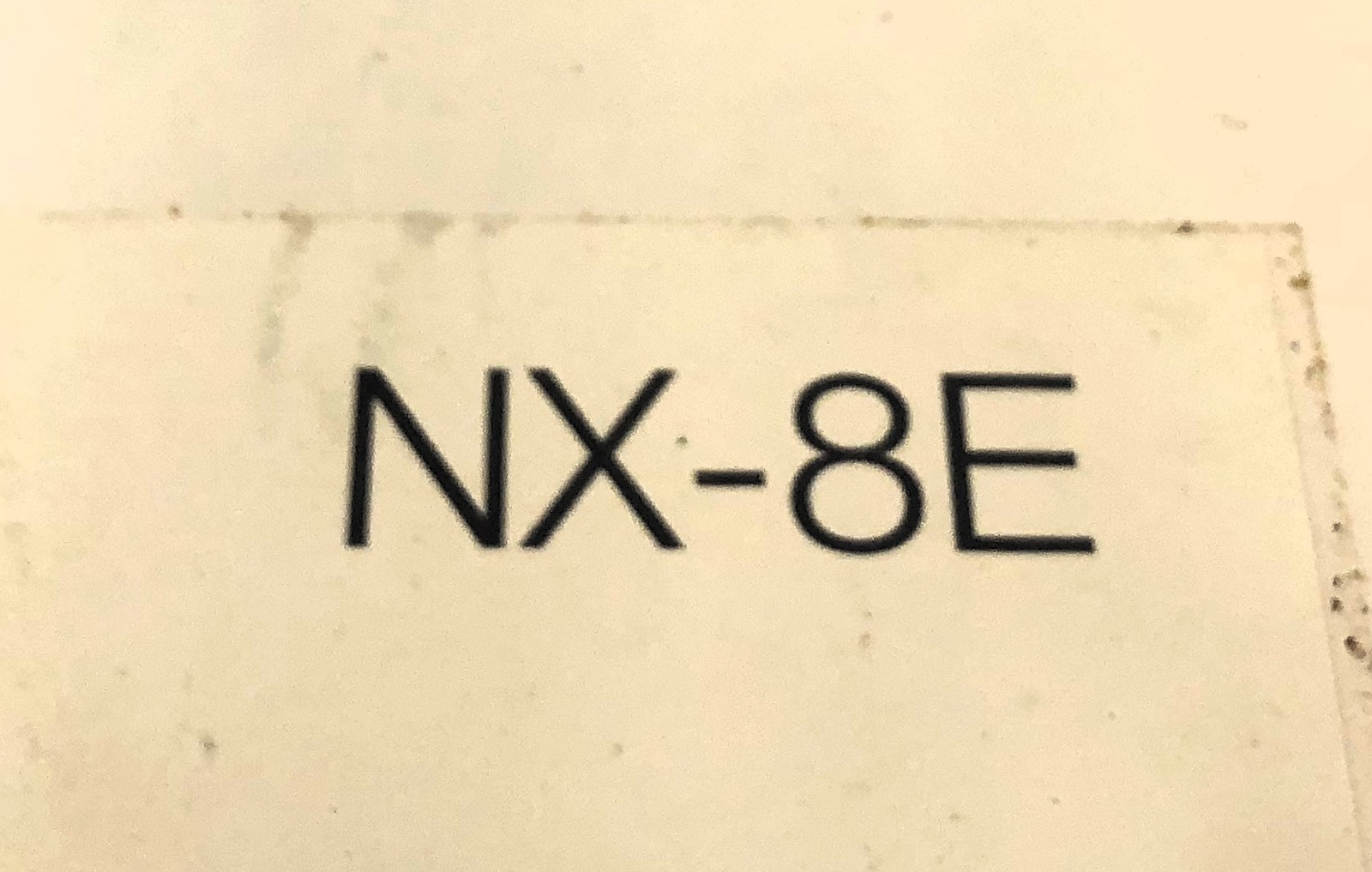networX Security Alarm Cabinet ONLY NX-8E USED