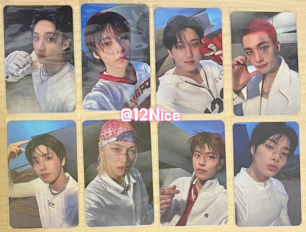 STRAY KIDS THE 4TH ALBUM KARMA HOORAY VER OFFICIAL PHOTO CARD #Nice