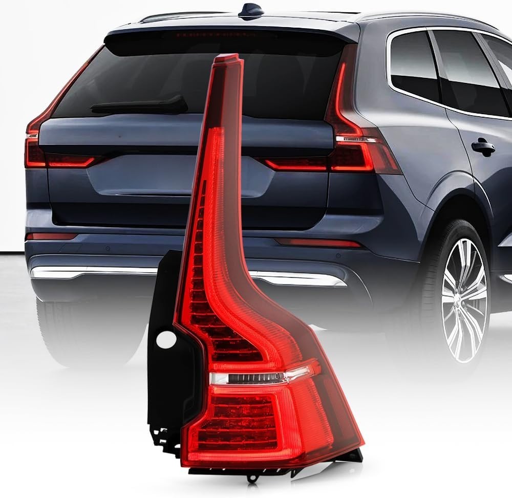 - for 2018-2023 Volvo XC60 Factory Style Full LED Tail Light Brake Lamp Replacem