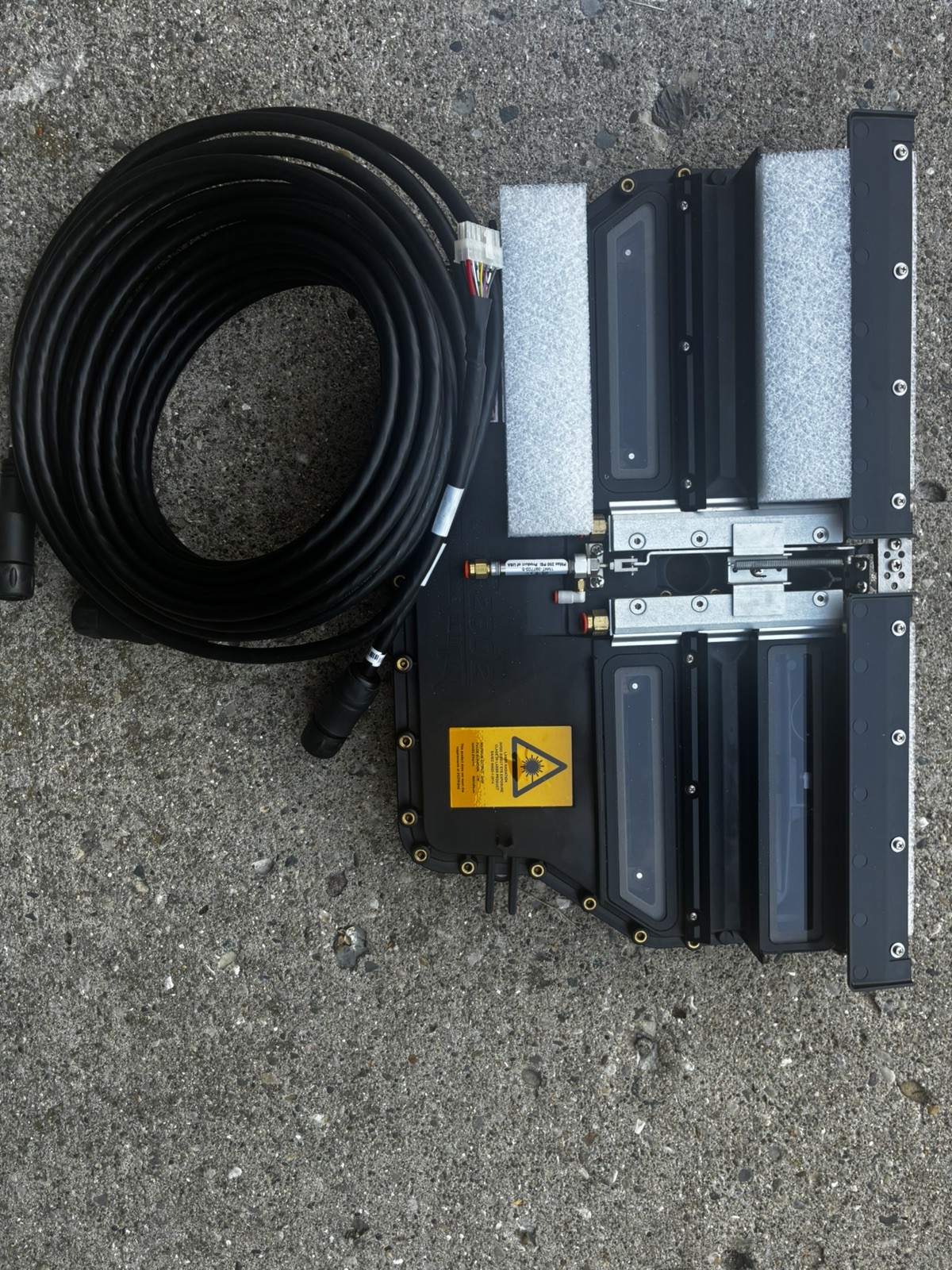 Hunter Engineering Model Quick Tread plates with sensors black color.