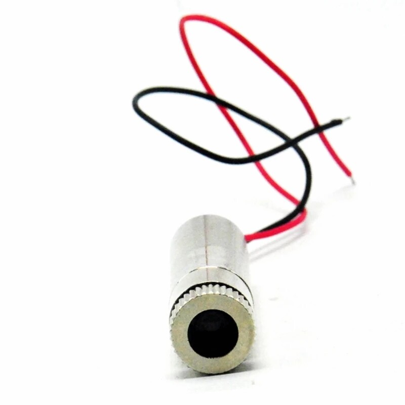 980nm 30mW IR Infrared Laser Diode Module 12x35mm Dot / Line / Cross Shape 3V-5V