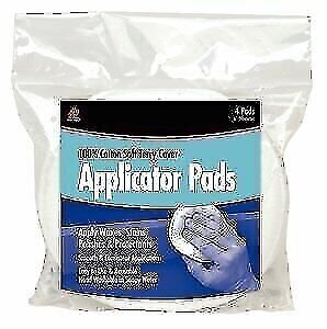Buffalo Rags Cotton Terry Wax Applicator Pads #6" Diameter 2/Pk 64011