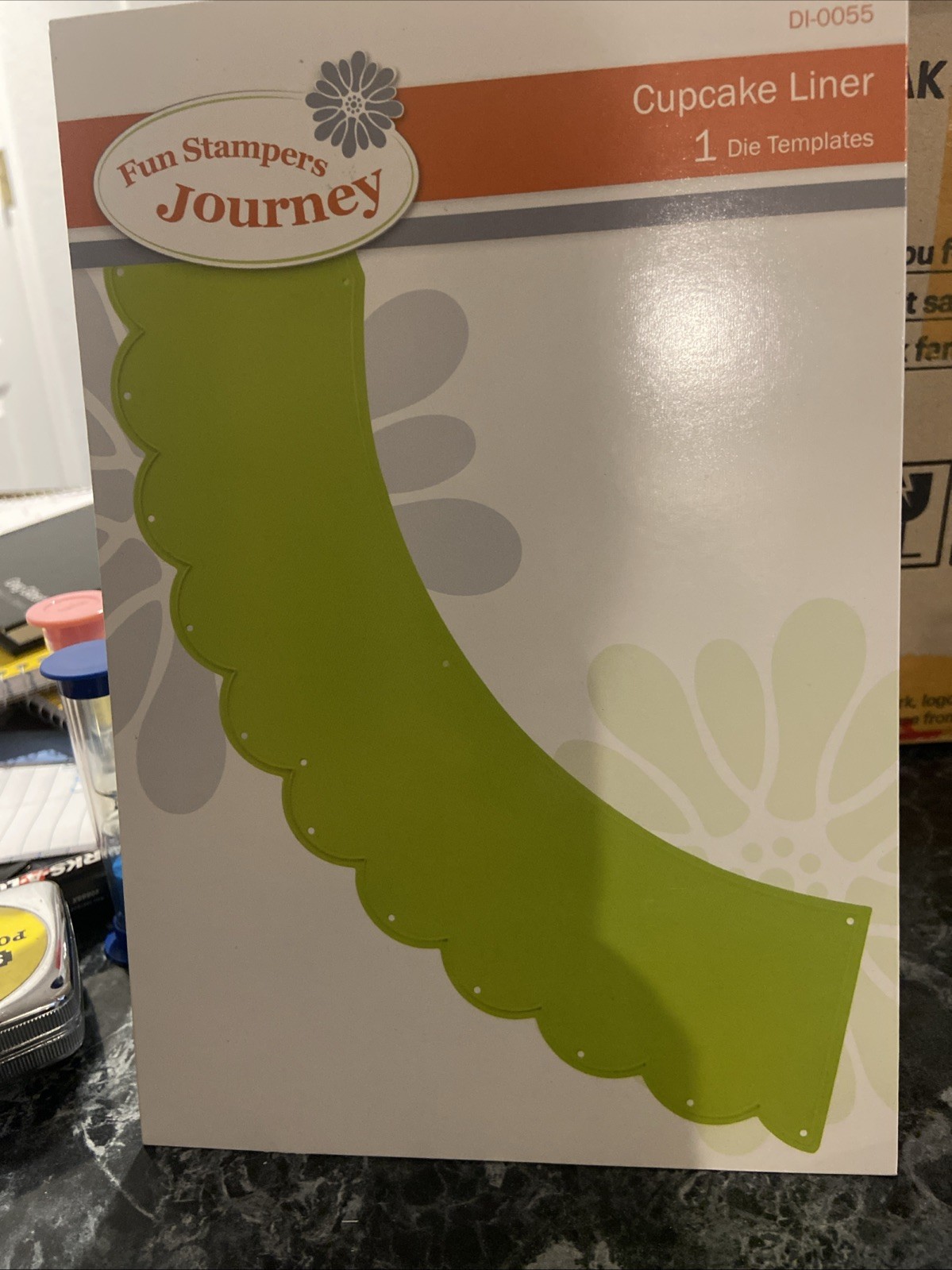 Fun Stampers Journey Cupcake Liner  Die Cut