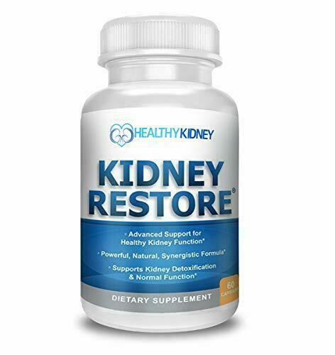 Kidney Restore Support Detox Cleanse Complete Flush Natural Supplement 3 Pack
