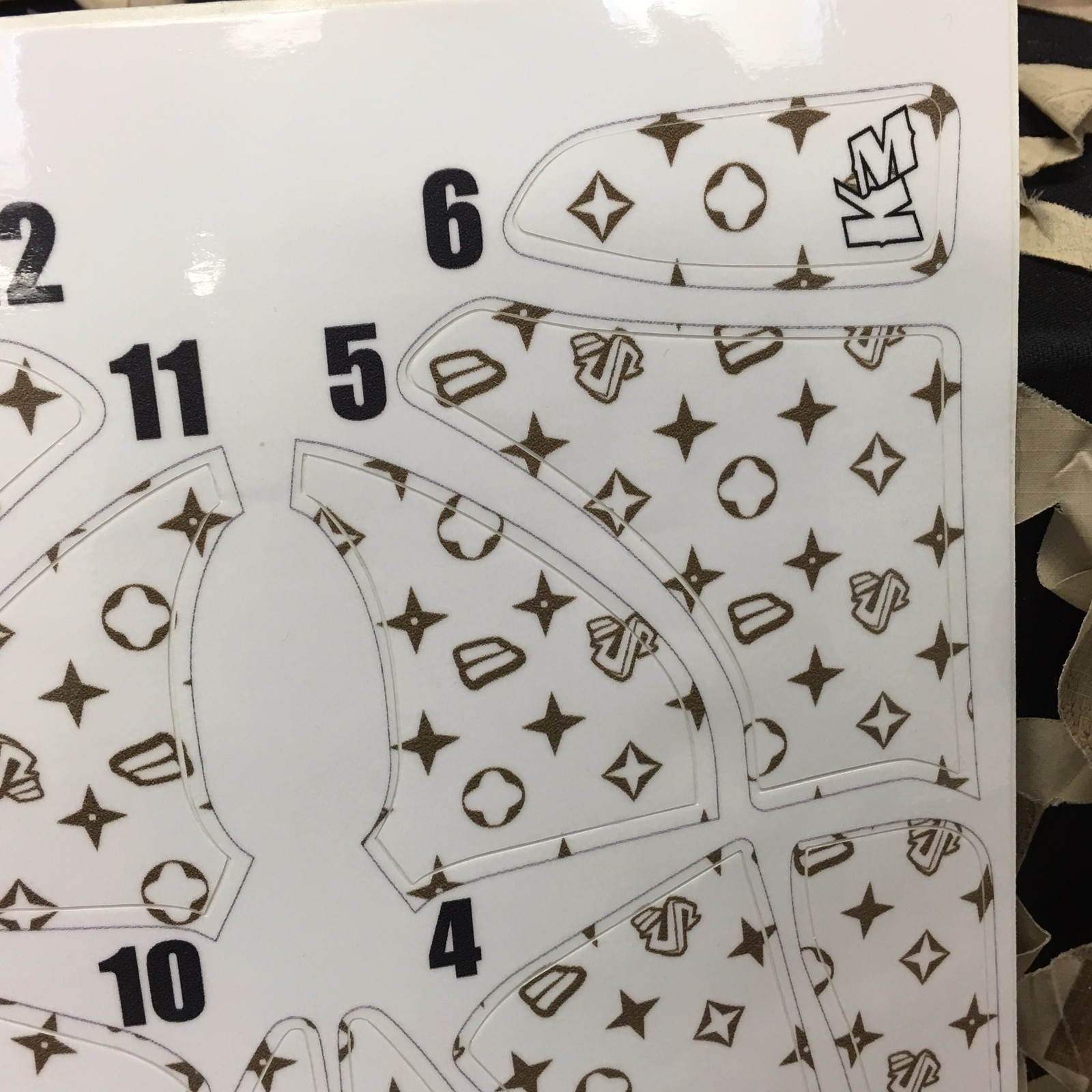 NEW KM Paintball Prophecy Loader Hopper Wrap - LV White