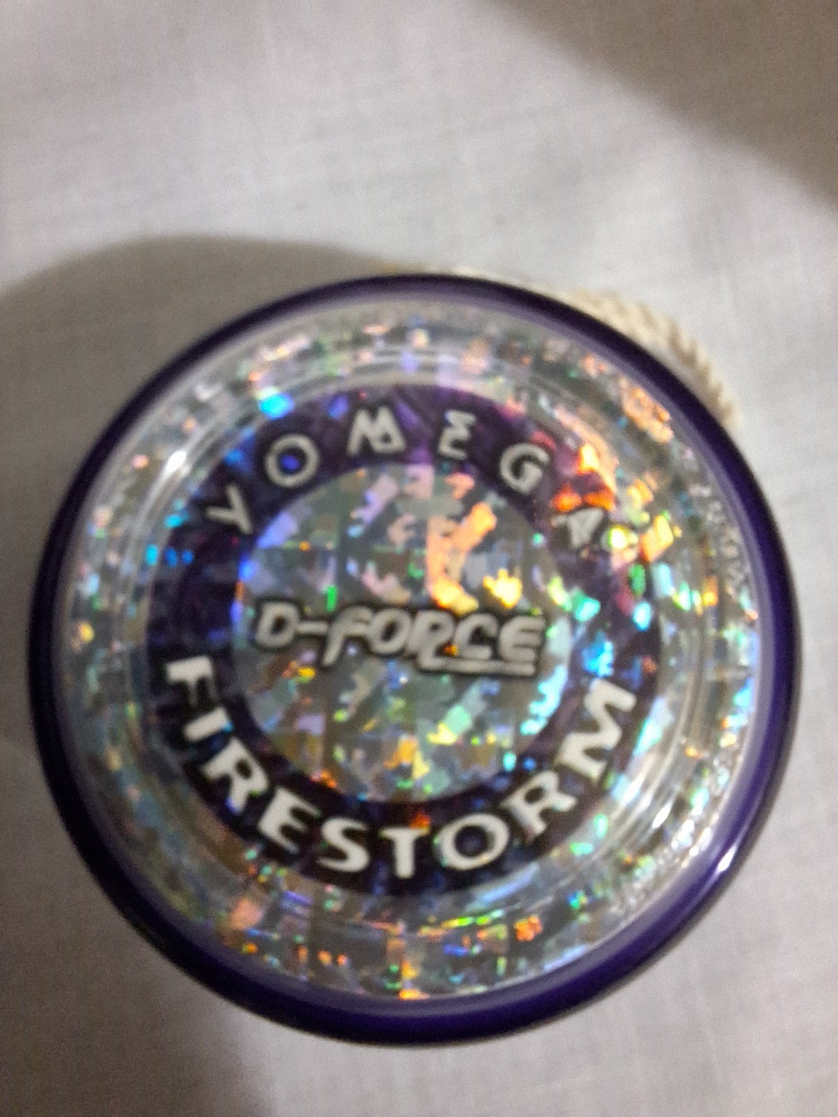 McDonald's 2000 Fire Storm Yomega D-Force Yo-Yo #6 Purple