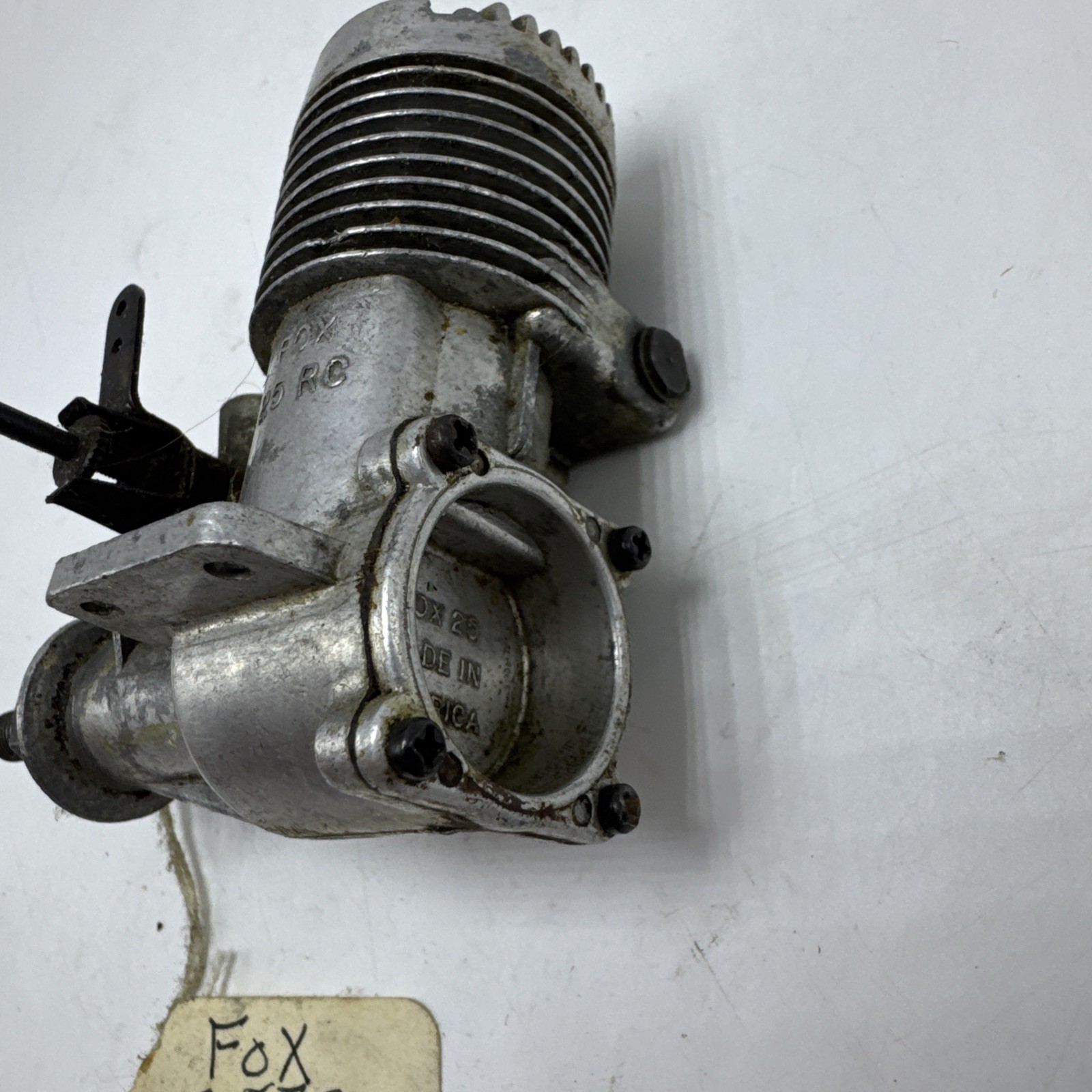 Fox 25 RC Model Airplane Engine Vintage