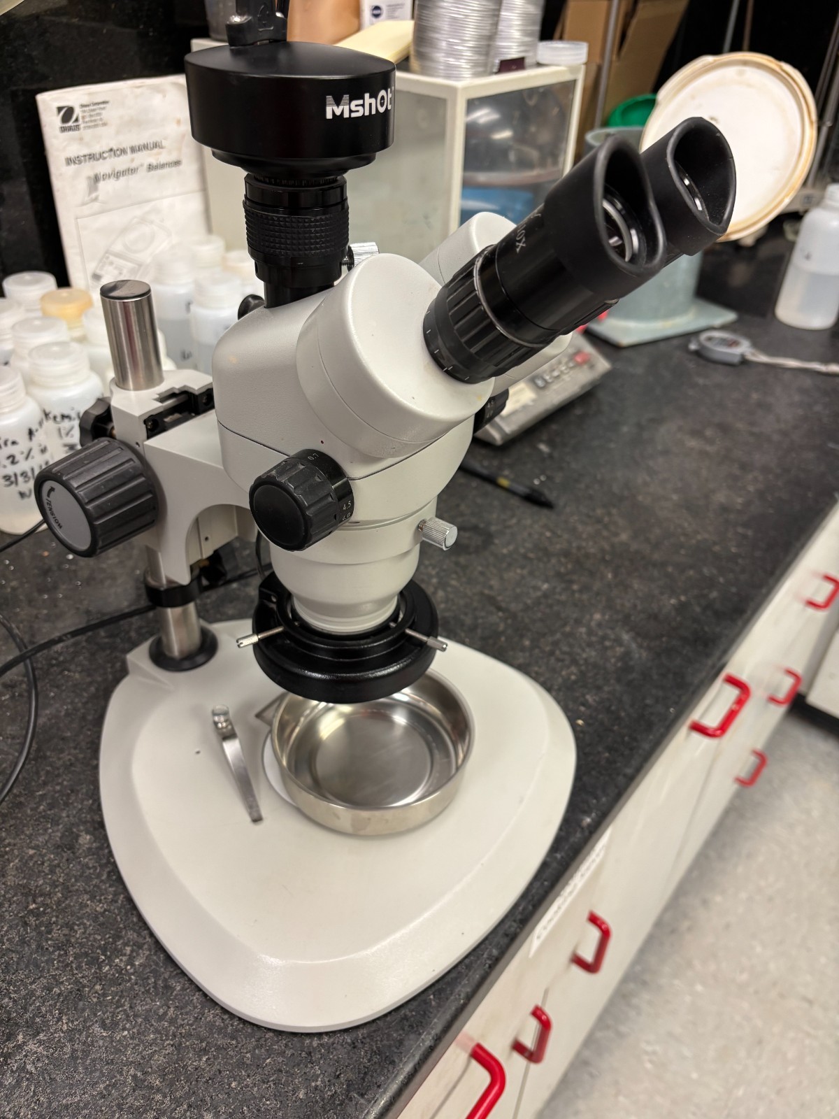 Microscope & Microscope Camera: Mshot MD50