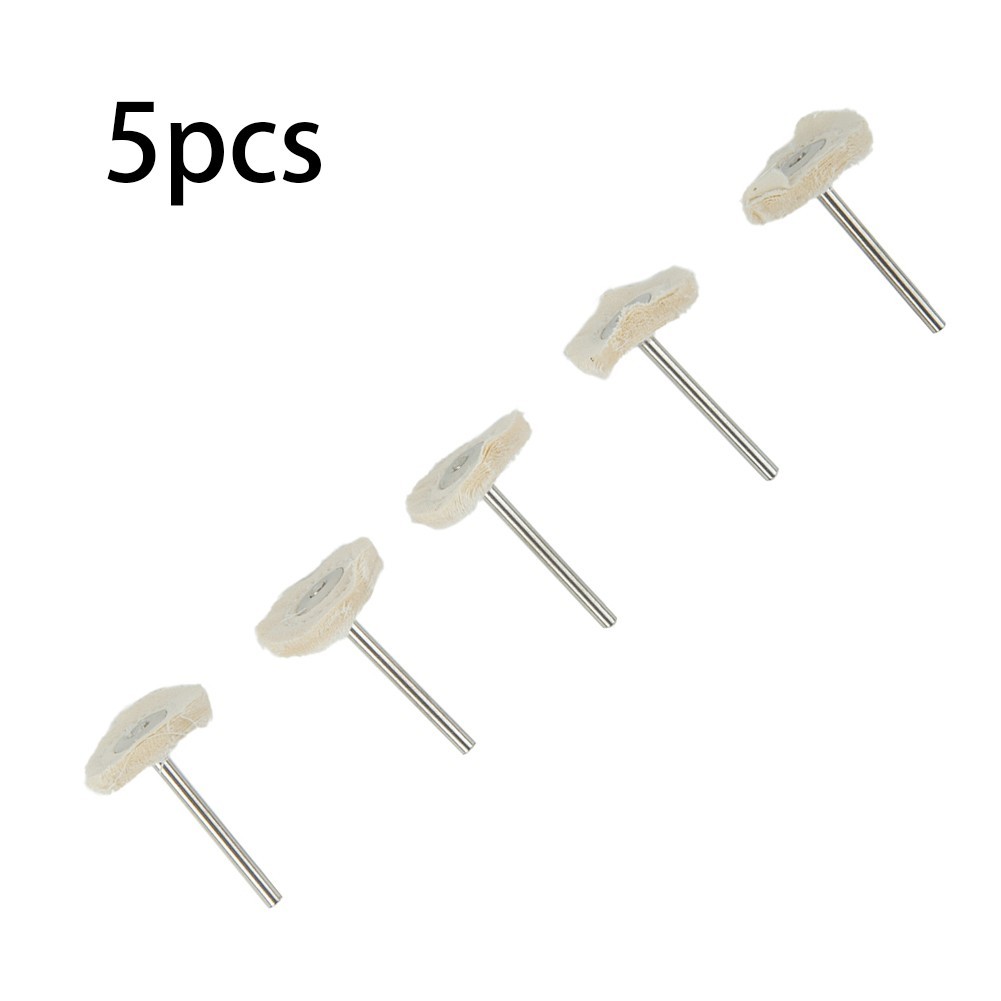 Polishing Wheel Buffing Pad Tool Accessories 25mm 5pcs Buffing