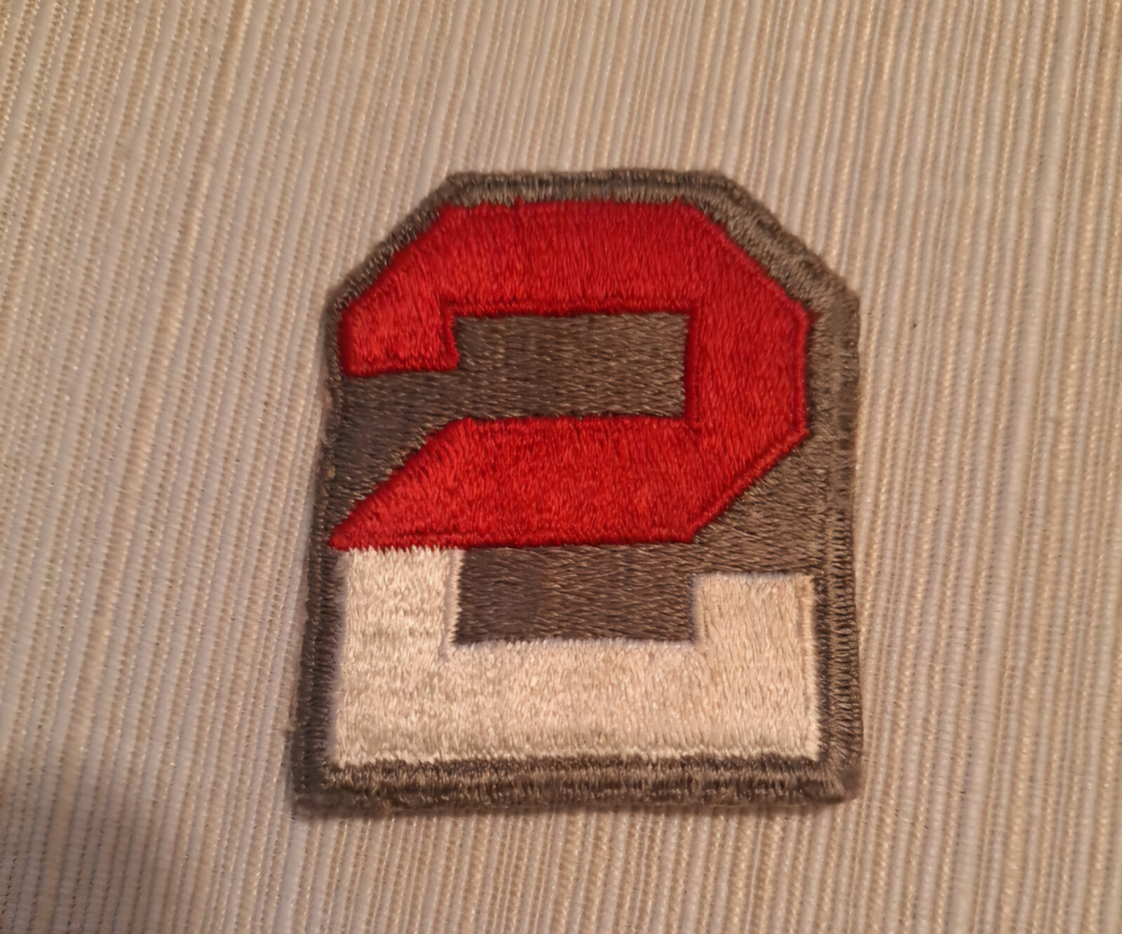 Vintage World War 2 WWII US Army 2nd Army Patch