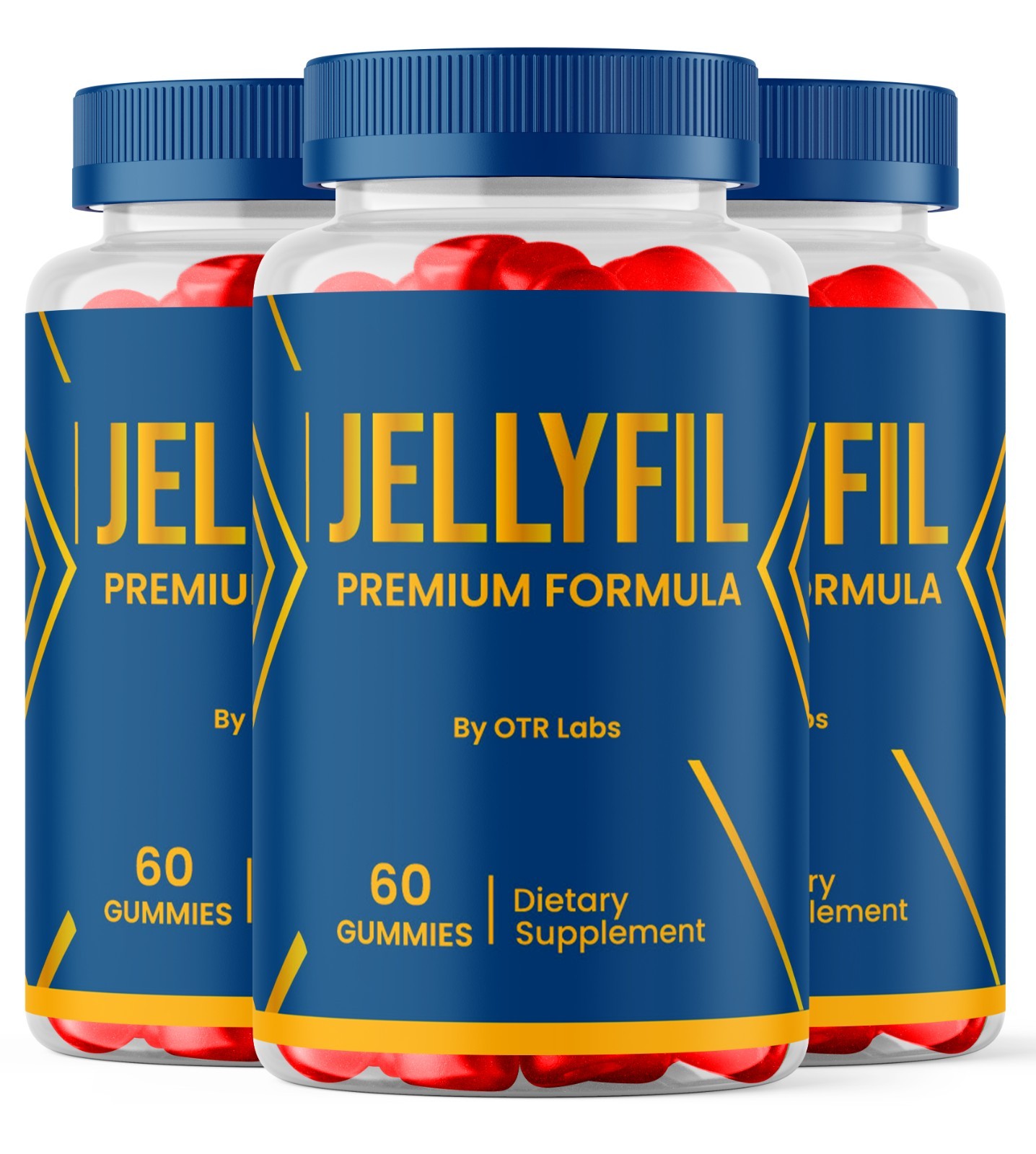 Jellyfil Gummies Premium Formula , Jelly Fill for Daily Health 180 Gummy 3 Pack