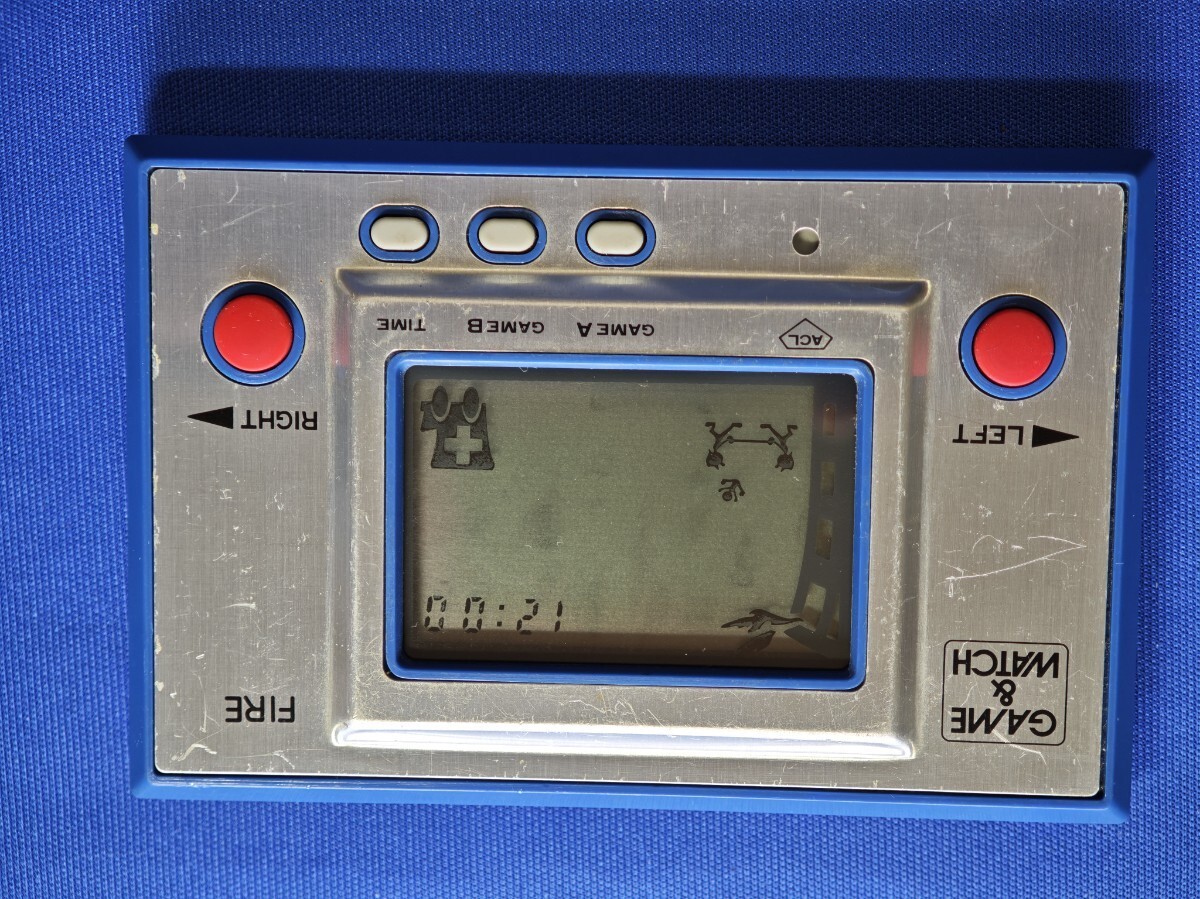 Game & Watch FIRE (working condition)