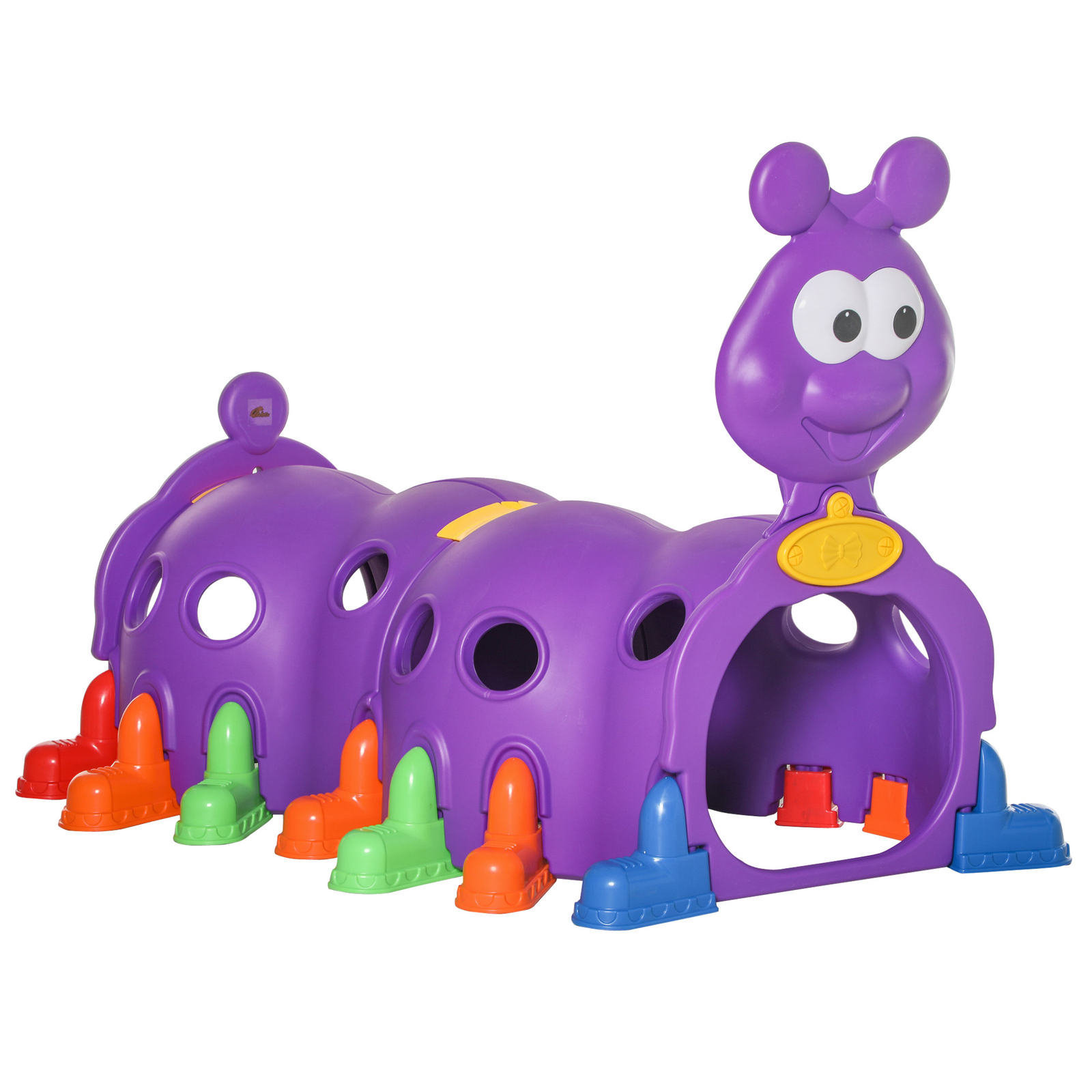 Caterpillar Tunnel for Kids Toddler 3-6 Outdoor Indoor Climb and Crawl Play Toy