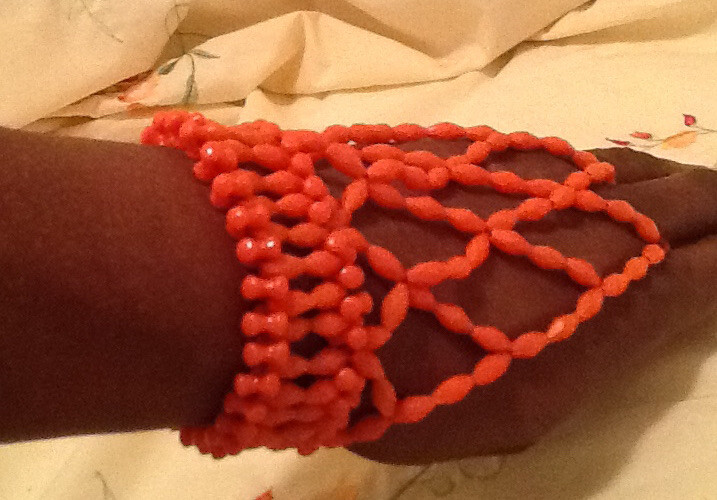 African Royal Bridal Coral Beads Bracelets