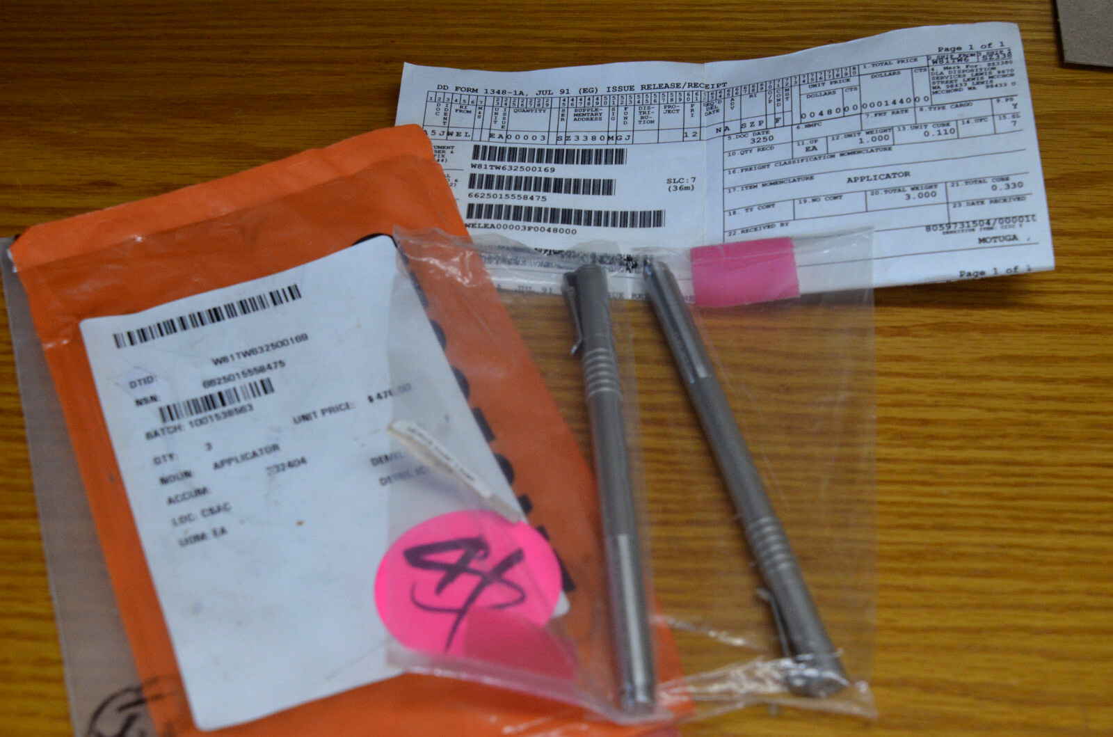 Maxpedition Applicator P/N 375875-101 Nsn#6625015558475      (6-C)