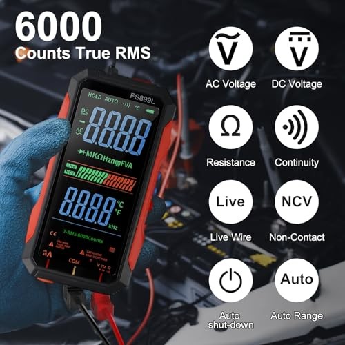 Digital Multimeter with USB Charging Capability Digital Multimeter Fully FS899L