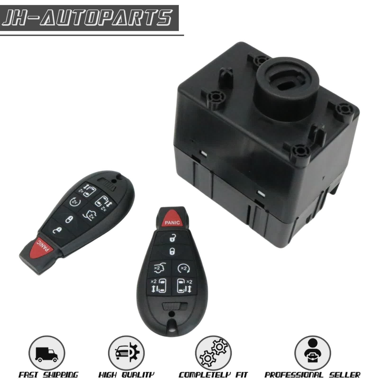 WIN Module Wireless Ignition Node Programmed w/ Keys Fits 2009-15 Dodge Ram 1500