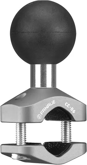 CC-06 Bike Motorcycle Rearview Mirror Phone Holder Alu Size: CC-06 U-bolt Base