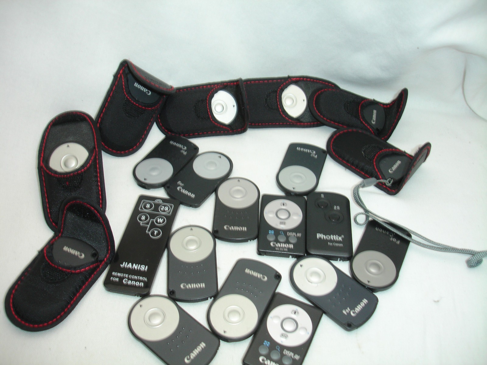 CANON Camera Remote Control Lot 20 pcs Untested