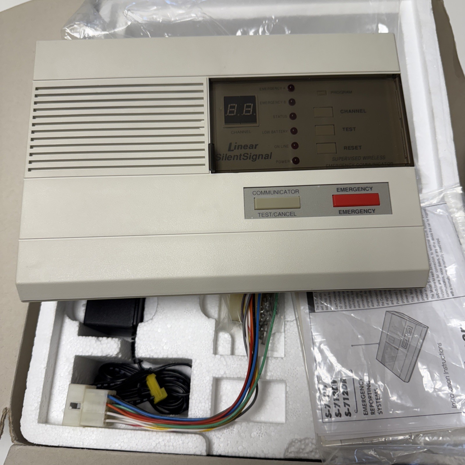 Linear s-712dr emergency reporting system