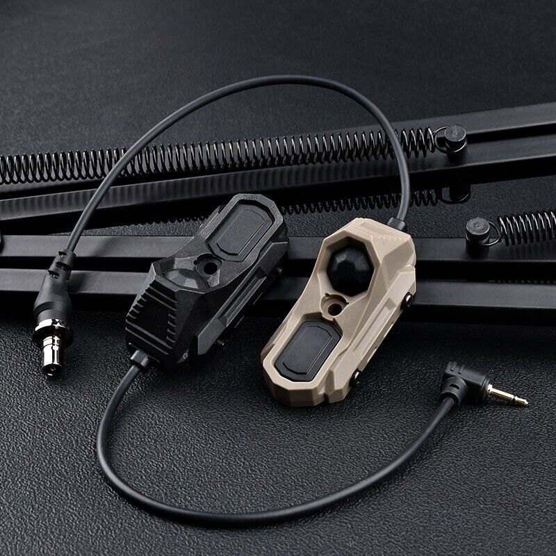 WADSN Tactical Dual Function Pressure Remote Switch LED Laser Flashlight Control