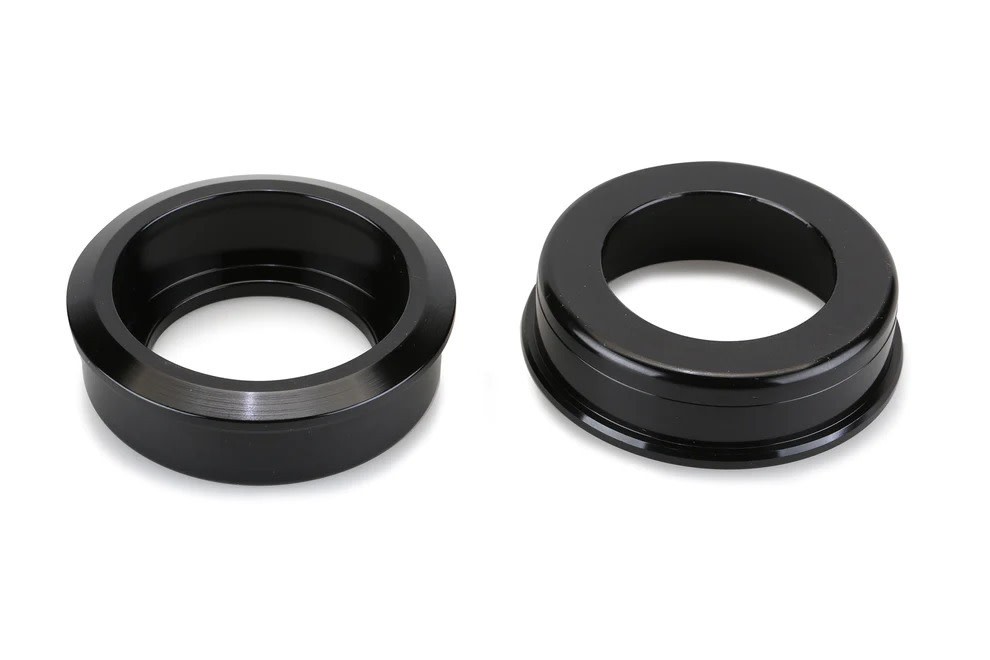 American bottom bracket sealed bearing mid conversion cups - BLACK