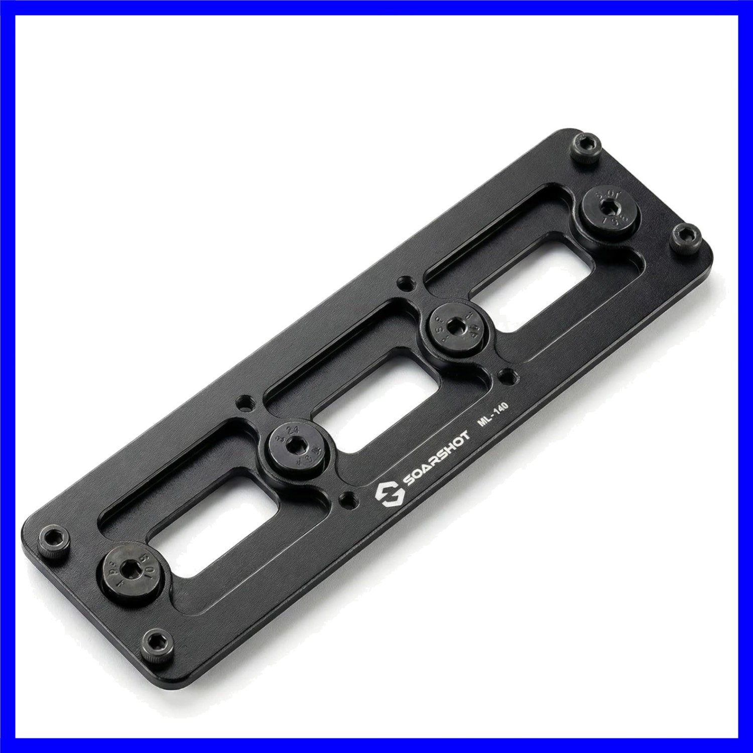 MLOK Arca Rail Adapter, Quick Release Dovetail Plate Compatible with Arca-Swi...