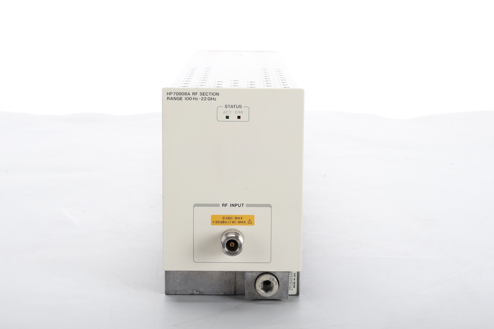 HP 70908A RF Section 100 Hz to 22 GHz - Fair Condition