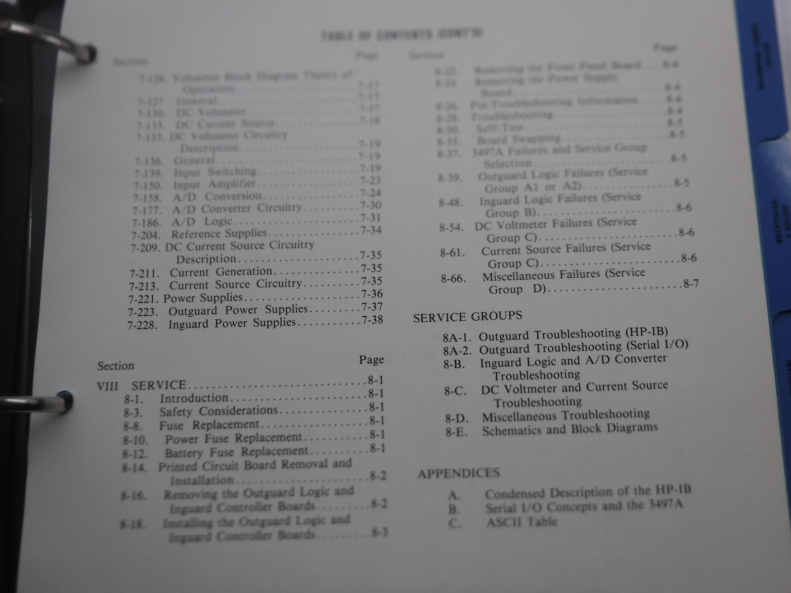 Hewlett Packard 3497A Data Acquisition/Control Unit Manual 03497-90020