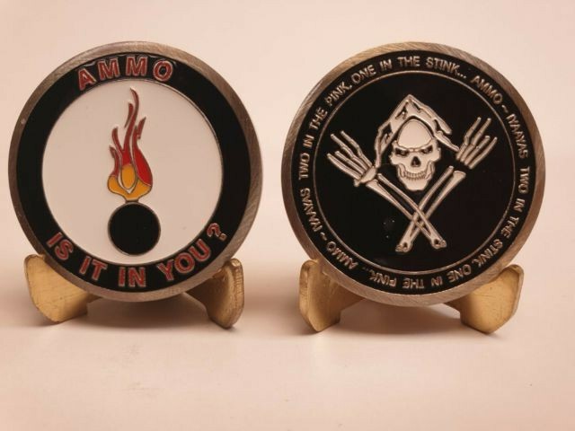 Military challenge coin  Ammo