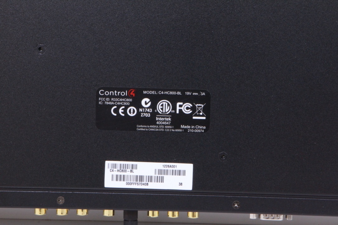 Control4 C4-HC800-BL Automation Controller HC-800