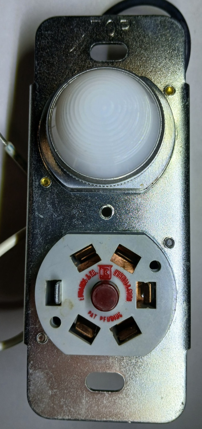 Edwards 24V Horn Control Station with Light– Marked 7930L – NOS -Volume Discount