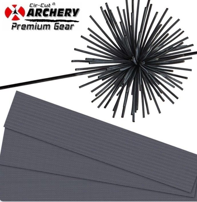 12 PC PACK CAMO RUBBER WHISKER Bow String Silencers Archery FAST SHIPPING - USA
