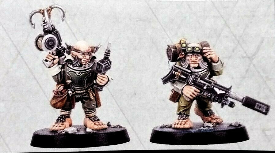 40K Ratling Twins Rein and Raus Warhammer Quest Blackstone Fortress Sniper Astra