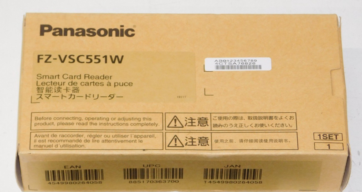 New Panasonic FZ-VSC551W Toughbook FZ-55 Front Expansion Area Smart Card Reader