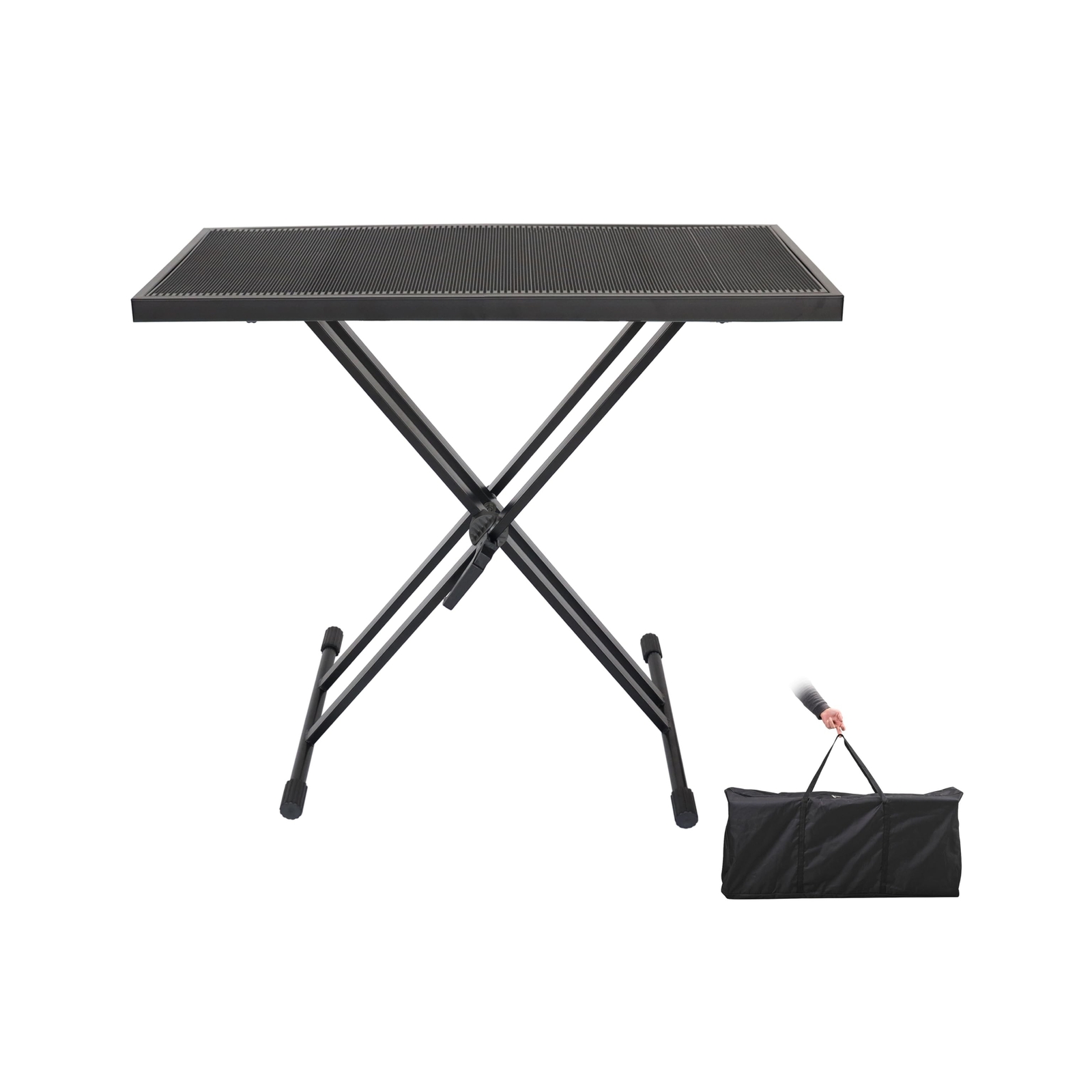 Portable DJ Table Stand DJ Controller Stand DJ Desk DJ Booth Adjustable Heigh...