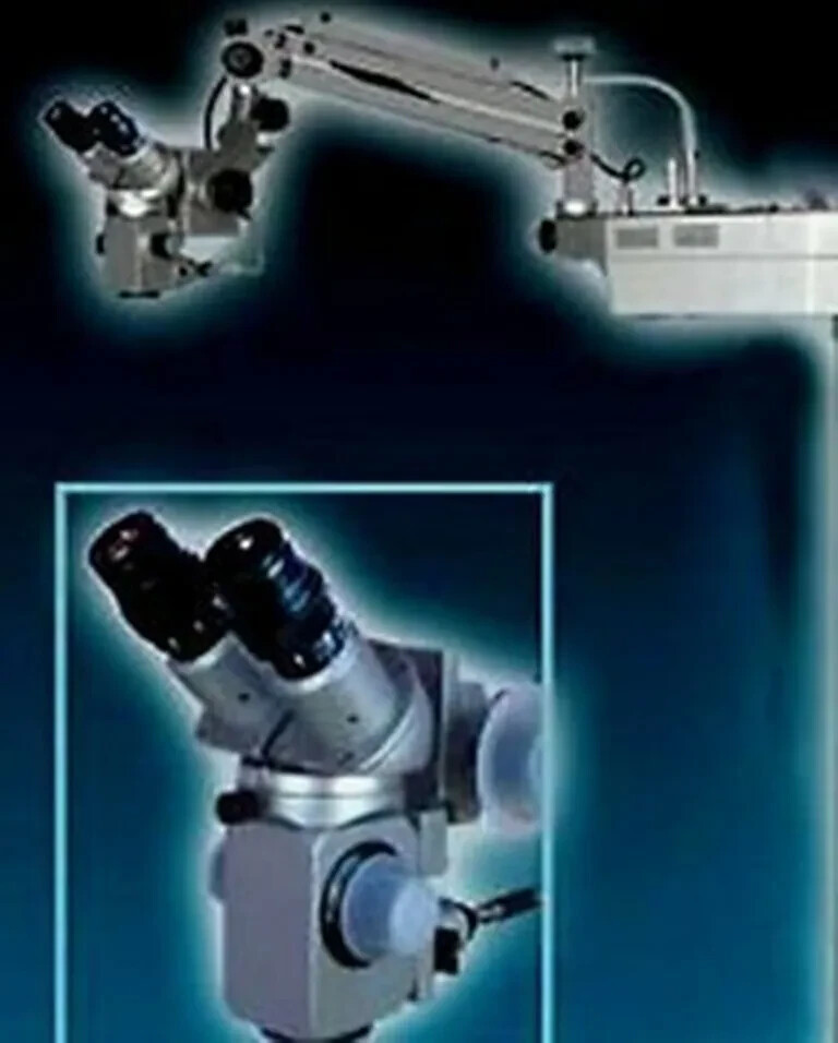 3 Step LED Wall Mount Dental Microscope with German Optics - FREE World SHIP