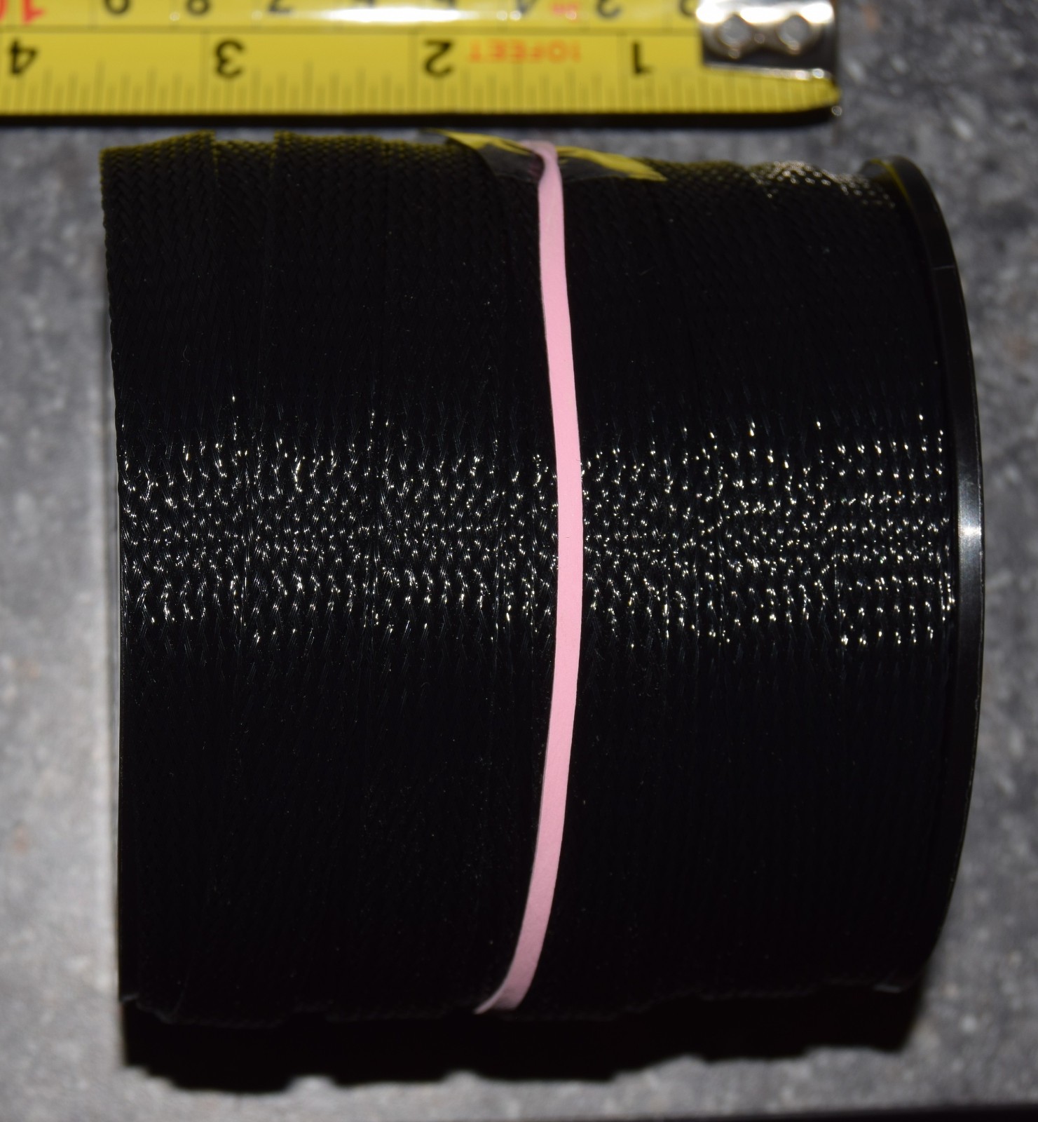 100ft - 1/2 inch PET Expandable Braided Sleeving – Black