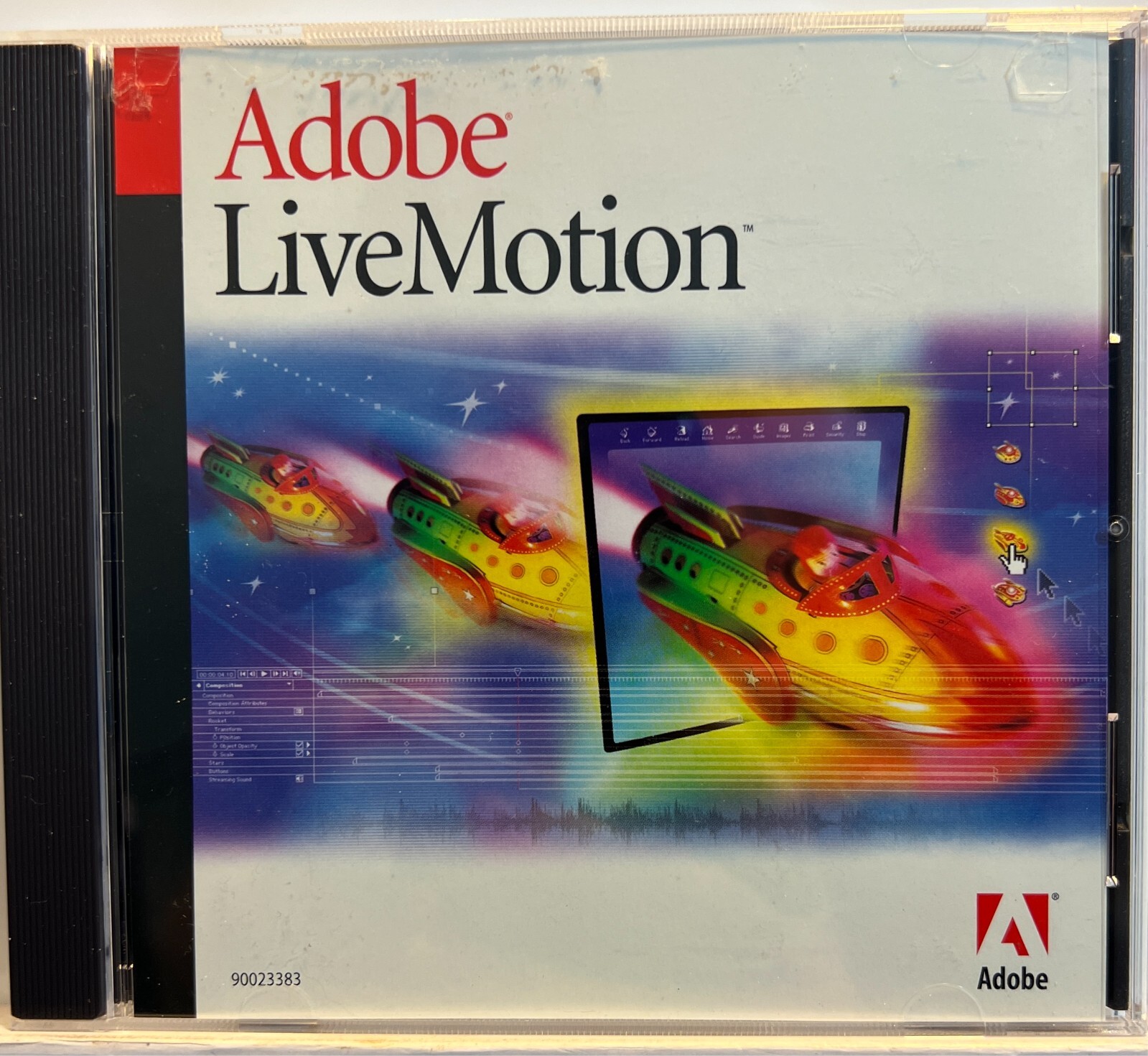 Adobe Live Motion PC Software 2000 Windows Mac With Serial Number